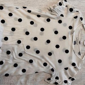 Polka-dot Loft Tee